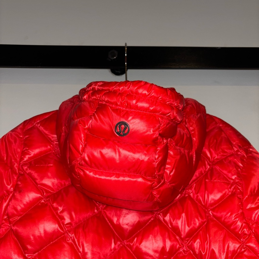 lululemon athletica Red Puffer Jacket - Picture 5 of 6